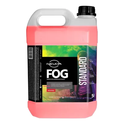 Fluido Para Maquina De Fumaça Standard 5L Morango Fluido Para Maquina De Fumaça Standard 5L Morango